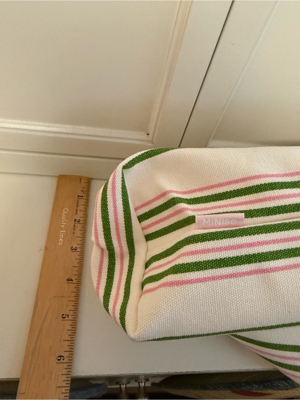 Miniso Hello Kitty Tennis Collection Striped Tote Bag New with tags